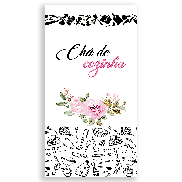 Capa Mini Faixa Lateral Sublimado - Cha de Cozinha