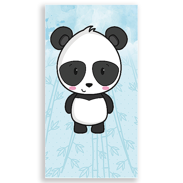 Capa Mini Faixa Lateral Sublimado - Panda