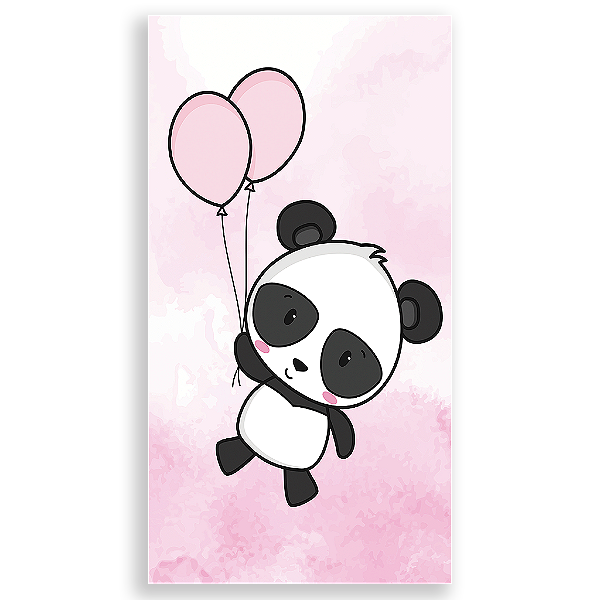 Capa Mini Faixa Lateral Sublimado - Panda
