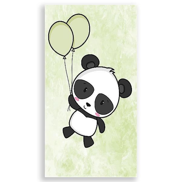 Capa Mini Faixa Lateral Sublimado - Panda