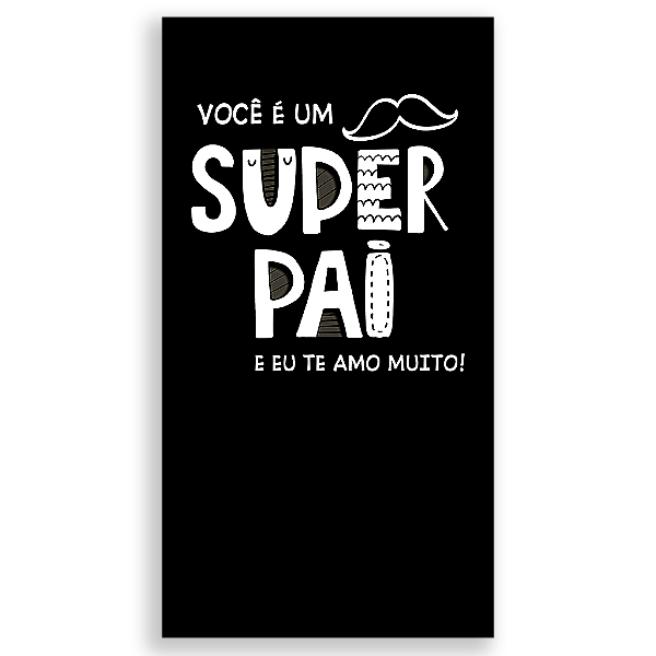 Capa Mini Faixa Lateral Sublimado - Dia dos Pais