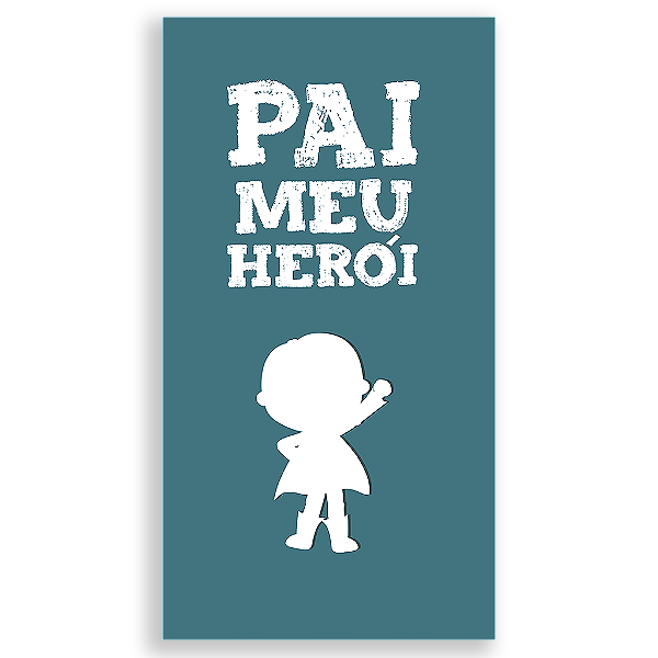 Capa Mini Faixa Lateral Sublimado - Dia dos Pais