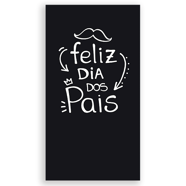 Capa Mini Faixa Lateral Sublimado - Dia dos Pais