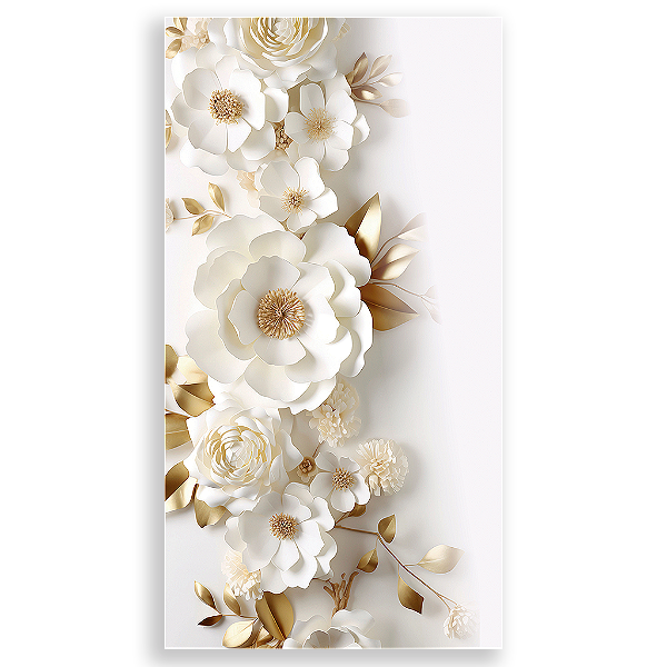 Capa Mini Faixa Lateral Sublimado - Floral