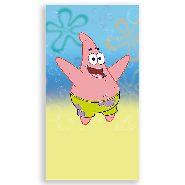 Capa Mini Faixa Lateral Sublimado - Bob Esponja