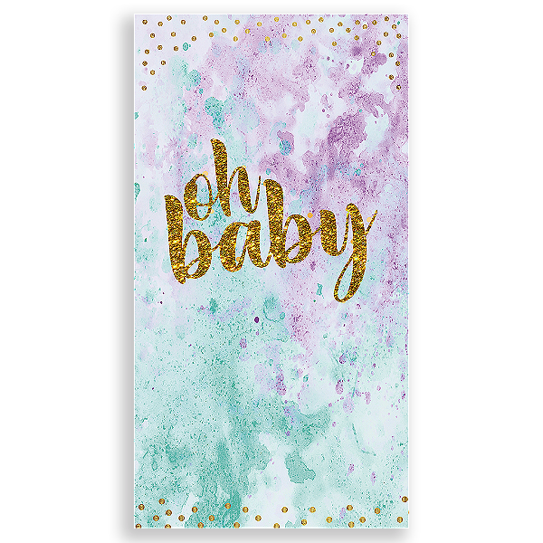 Capa Mini Faixa Lateral Sublimado - Oh Baby Revelacao