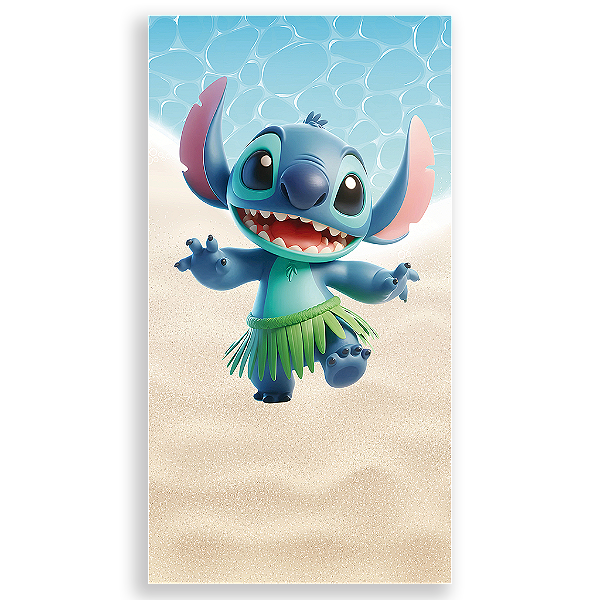 Capa Mini Faixa Lateral Sublimado - Lilo e Stitch