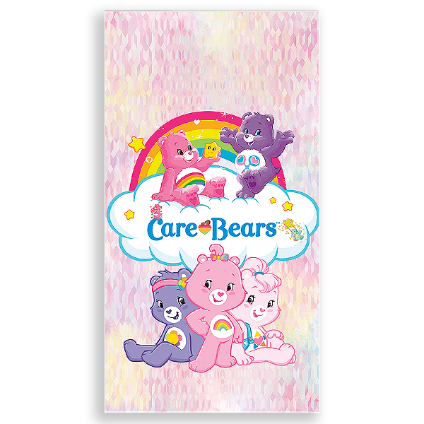 Capa Mini Faixa Lateral Sublimado - Ursinhos Carinhosos Care Bears FX