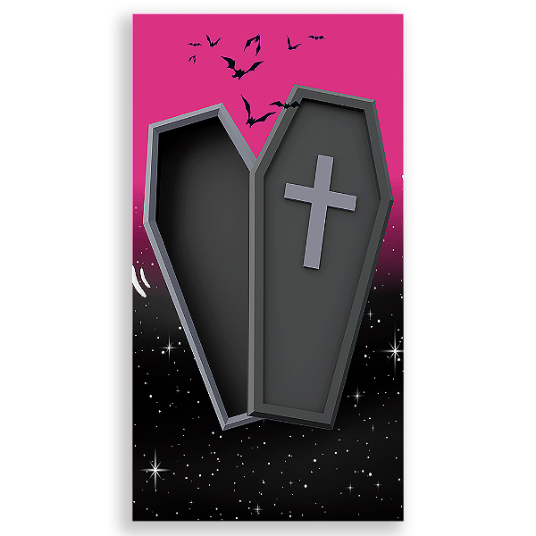 Capa Mini Faixa Lateral Sublimado - Monster High