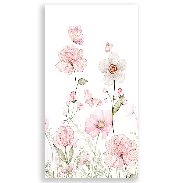 Capa Mini Faixa Lateral Sublimado - Jardim Floral