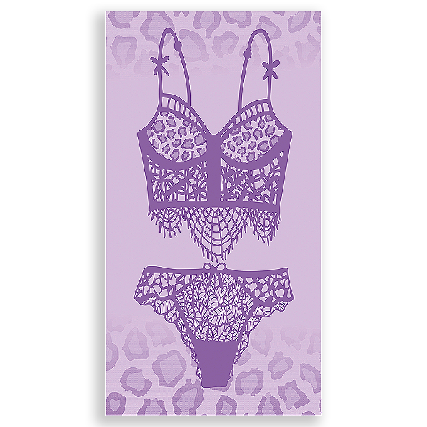 Capa Mini Faixa Lateral Sublimado - Cha De Lingerie