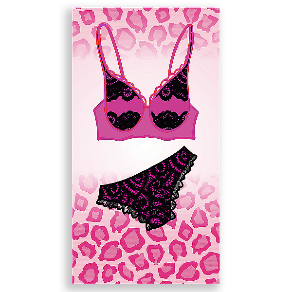 Capa Mini Faixa Lateral Sublimado - Cha De Lingerie