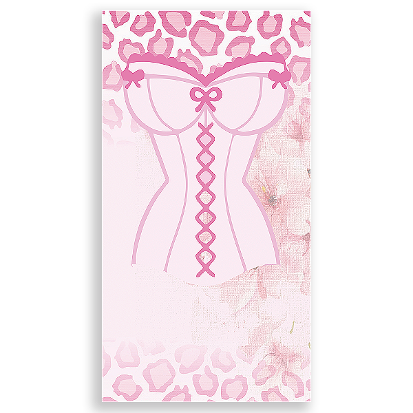 Capa Mini Faixa Lateral Sublimado - Cha De Lingerie