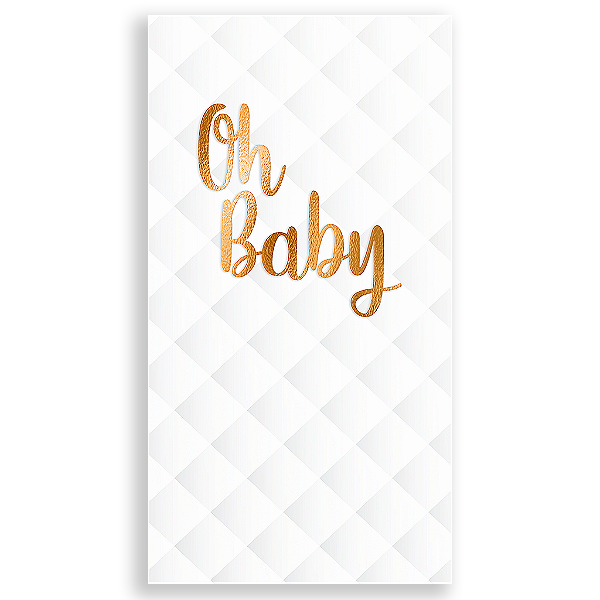 Capa Mini Faixa Lateral Sublimado - Oh Baby