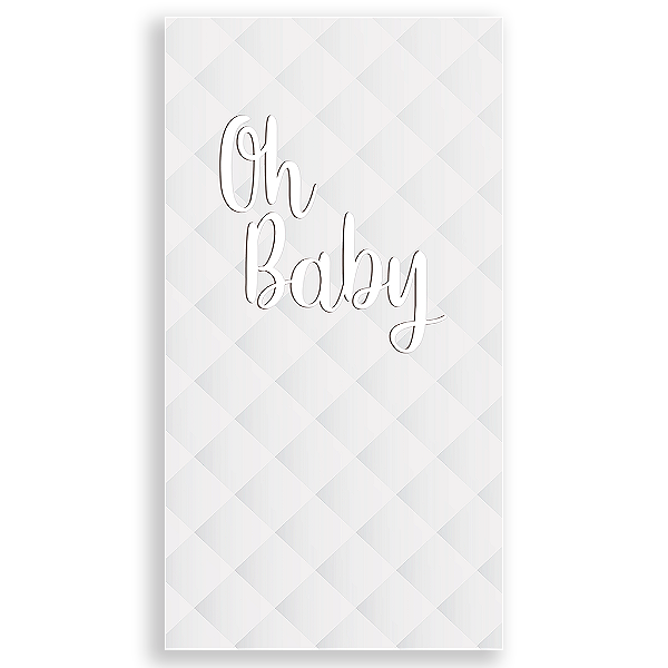 Capa Mini Faixa Lateral Sublimado - Oh Baby