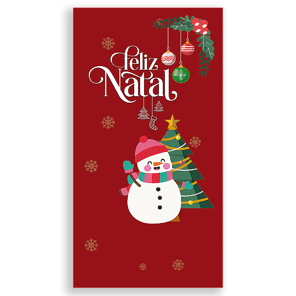 Capa Mini Faixa Lateral Sublimado - Natal