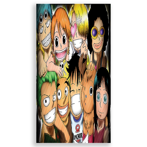Capa Mini Faixa Lateral Sublimado - One Piece