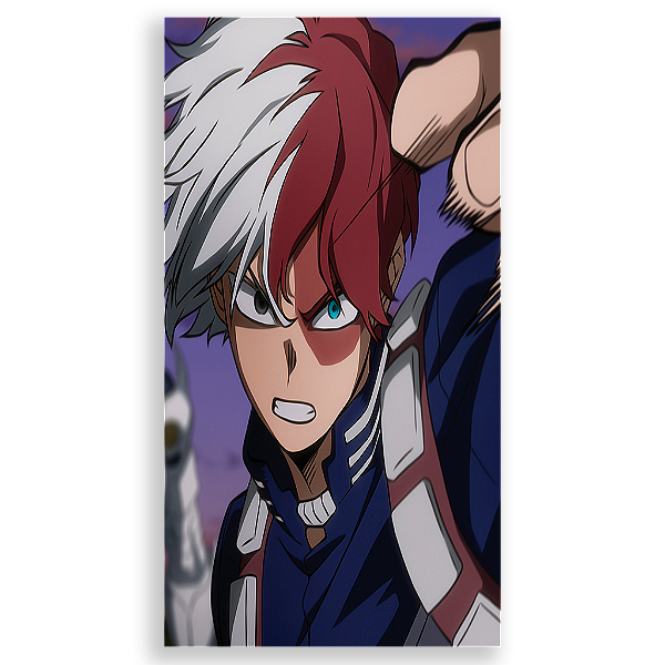 Capa Mini Faixa Lateral Sublimado - My Hero Academia