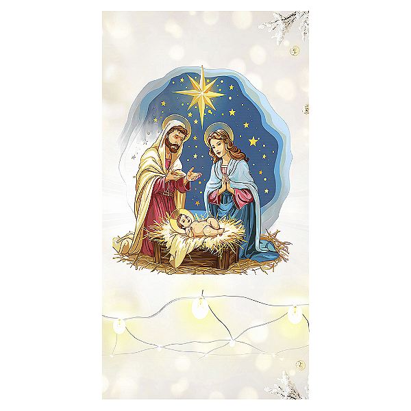 Capa Mini Faixa Lateral Sublimado - Natal