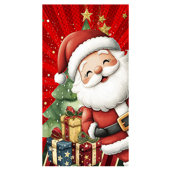 Capa Mini Faixa Lateral Sublimado - Natal