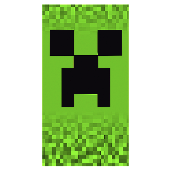 Capa Mini Faixa Lateral Sublimado - Minecraft