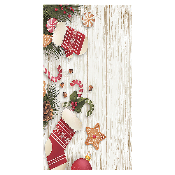 Capa Mini Faixa Lateral Sublimado - Natal