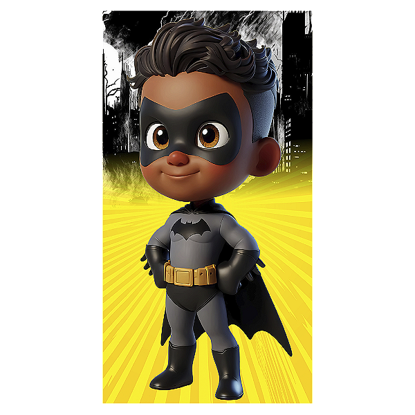 Capa Mini Faixa Lateral Sublimado - Batman