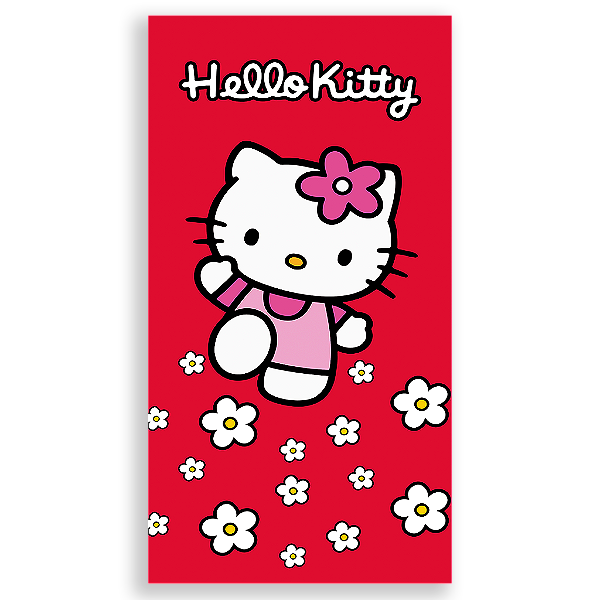 Capa Mini Faixa Lateral Sublimado - Hello Kitty