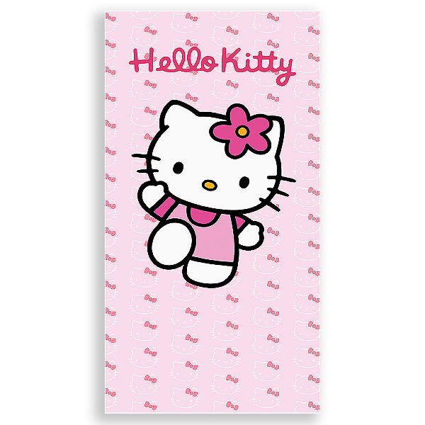 Capa Mini Faixa Lateral Sublimado - Hello Kitty