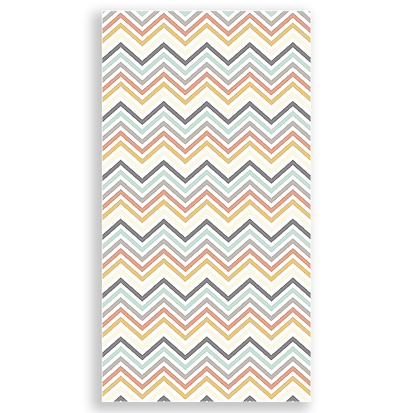 Capa Mini Faixa Lateral Sublimado - Fundo Chevron Zig Zag
