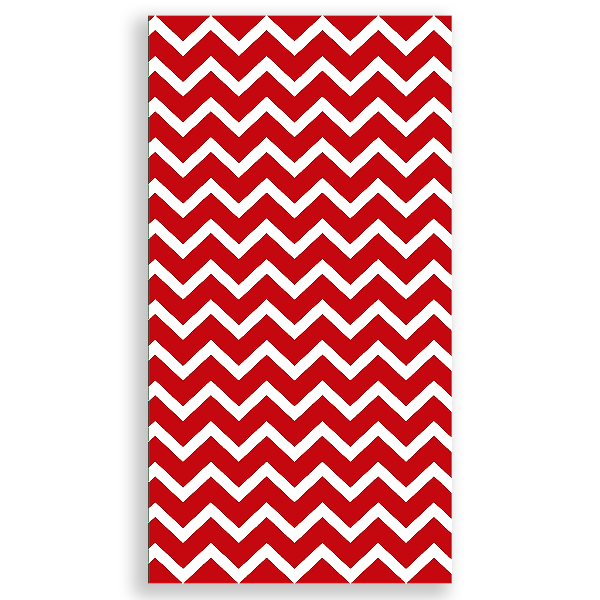 Capa Mini Faixa Lateral Sublimado - Fundo Chevron Zig Zag