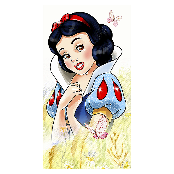 Capa Mini Faixa Lateral Sublimado - Branca De Neve