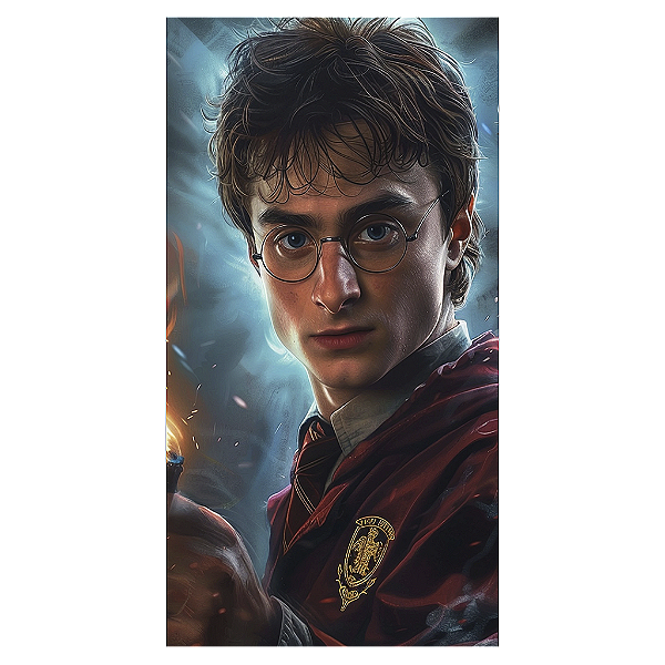 Capa Mini Faixa Lateral Sublimado - Harry Potter