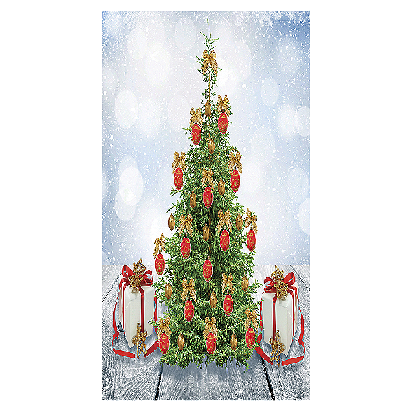 Capa Mini Faixa Lateral Sublimado - Natal