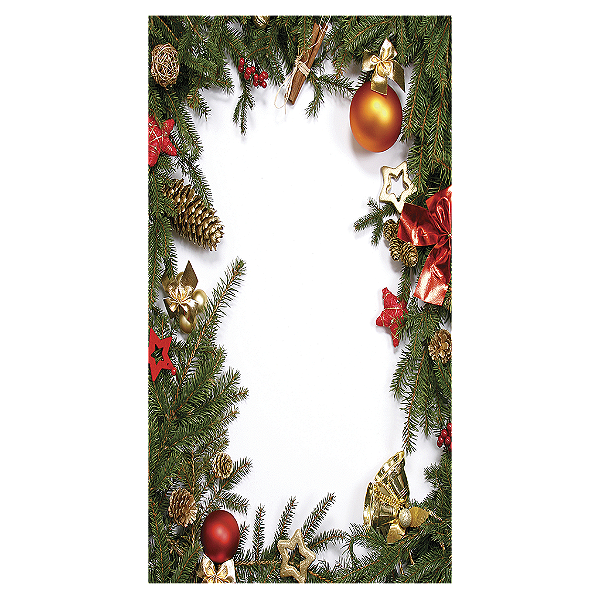 Capa Mini Faixa Lateral Sublimado - Natal
