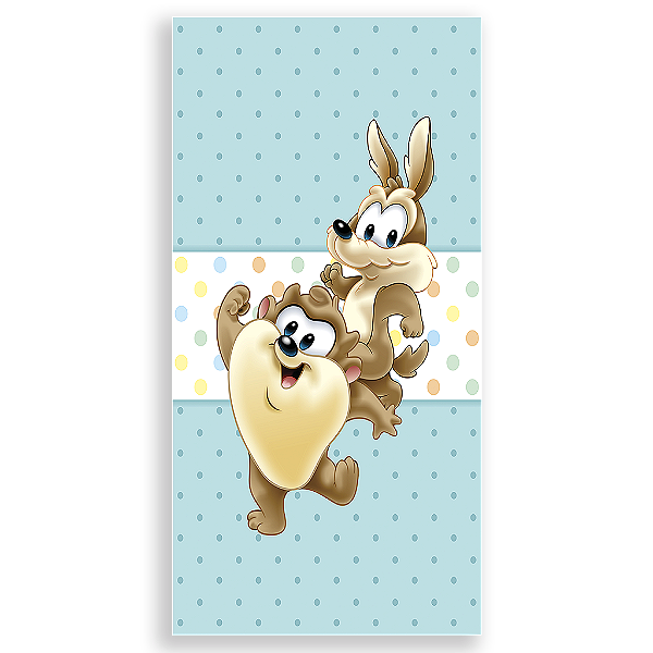 Capa Mini Faixa Lateral Sublimado - Looney Tunes Tiffany