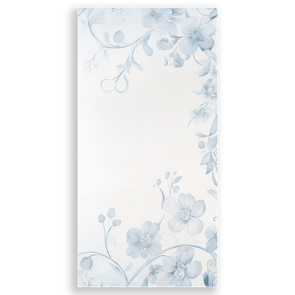 Capa Mini Faixa Lateral Sublimado - Floral Cinderela