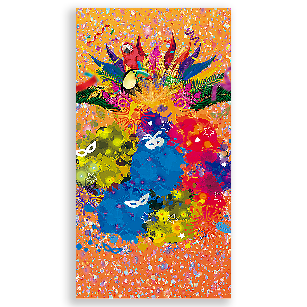 Capa Mini Faixa Lateral Sublimado - Carnaval
