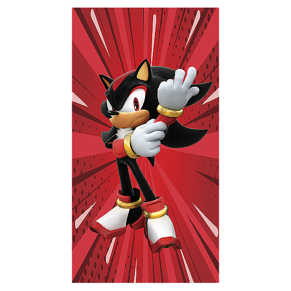 Capa Mini Faixa Lateral Sublimado - Sonic Shadow