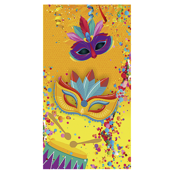 Capa Mini Faixa Lateral Sublimado - Carnaval