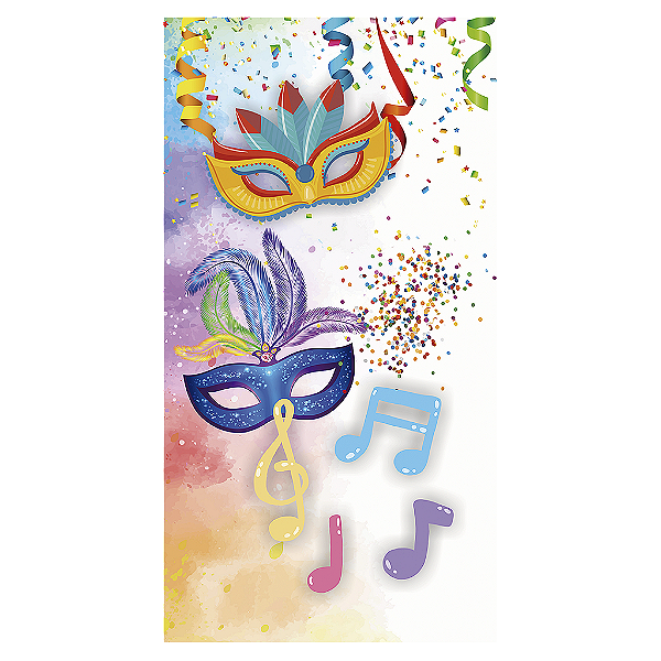 Capa Mini Faixa Lateral Sublimado - Carnaval