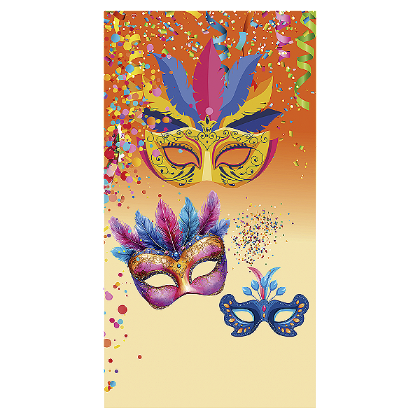 Capa Mini Faixa Lateral Sublimado - Carnaval