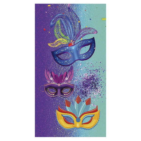 Capa Mini Faixa Lateral Sublimado - Carnaval