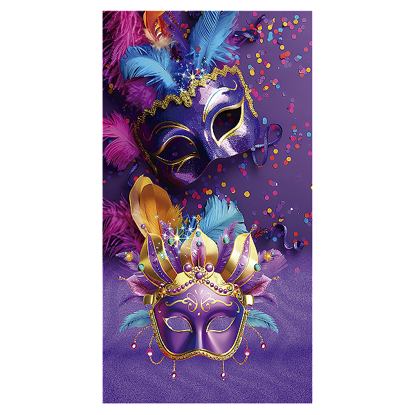 Capa Mini Faixa Lateral Sublimado - Carnaval