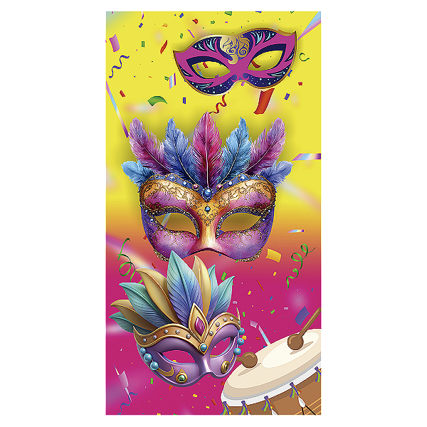 Capa Mini Faixa Lateral Sublimado - Carnaval
