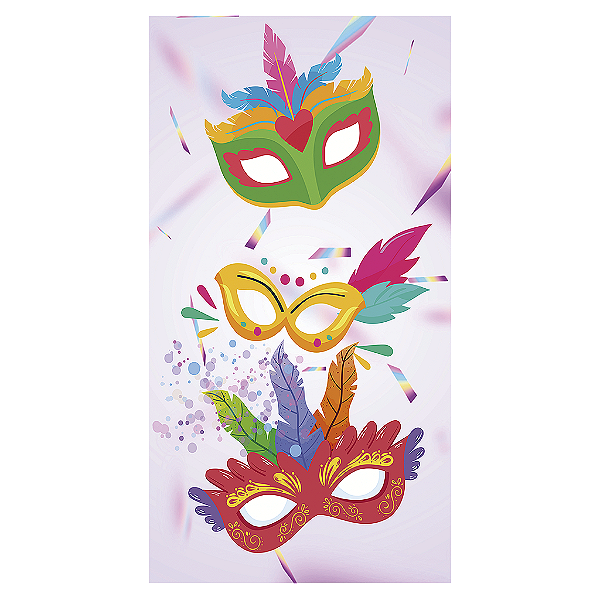 Capa Mini Faixa Lateral Sublimado - Carnaval