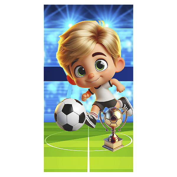 Capa Mini Faixa Lateral Sublimado - Futebol