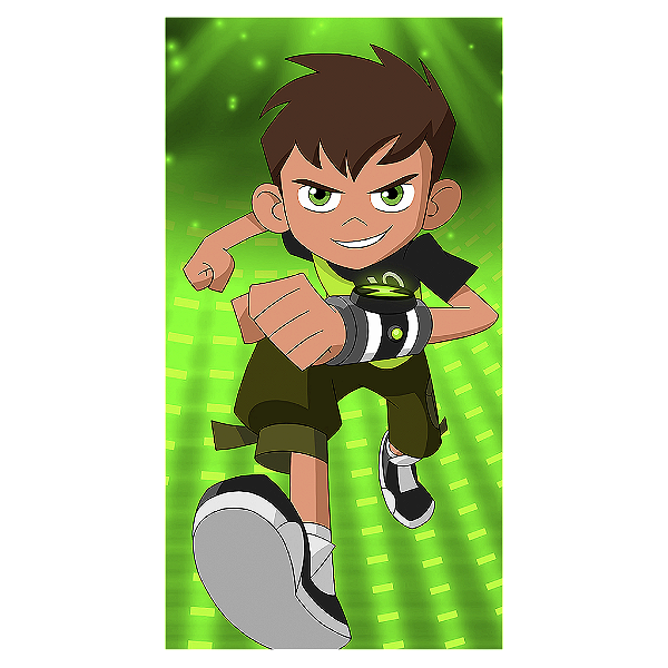 Capa Mini Faixa Lateral Sublimado - Ben 10