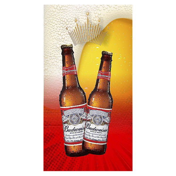 Capa Mini Faixa Lateral Sublimado - Cerveja
