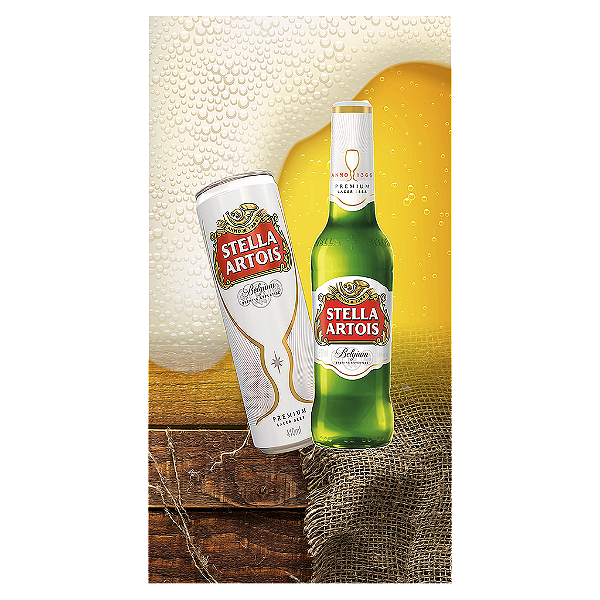 Capa Mini Faixa Lateral Sublimado - Cerveja